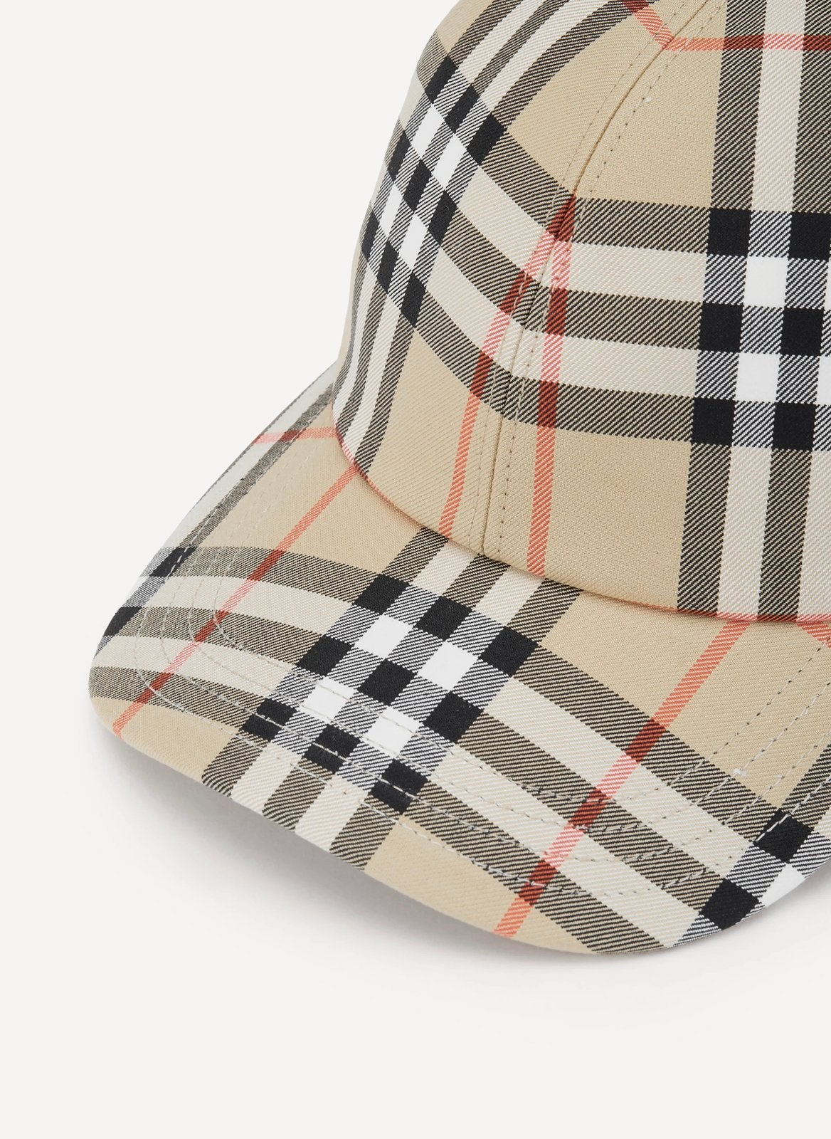 Burberry baseball pet “Beige” Origineel verstelbaar, Ophalen of Verzenden, Zo goed als nieuw