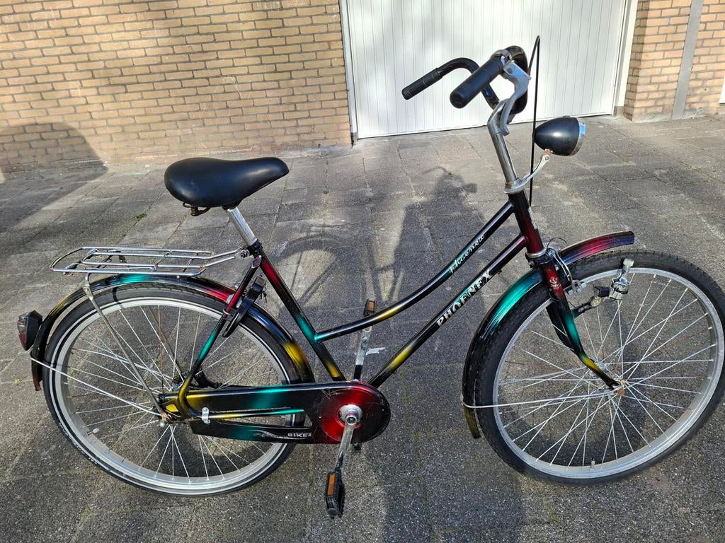 Phoenix Damesfiets - Kleurrijk en Comfortabel((vaste prijs)), Terugtraprem, 47 tot 50 cm, Ophalen, Overige merken
