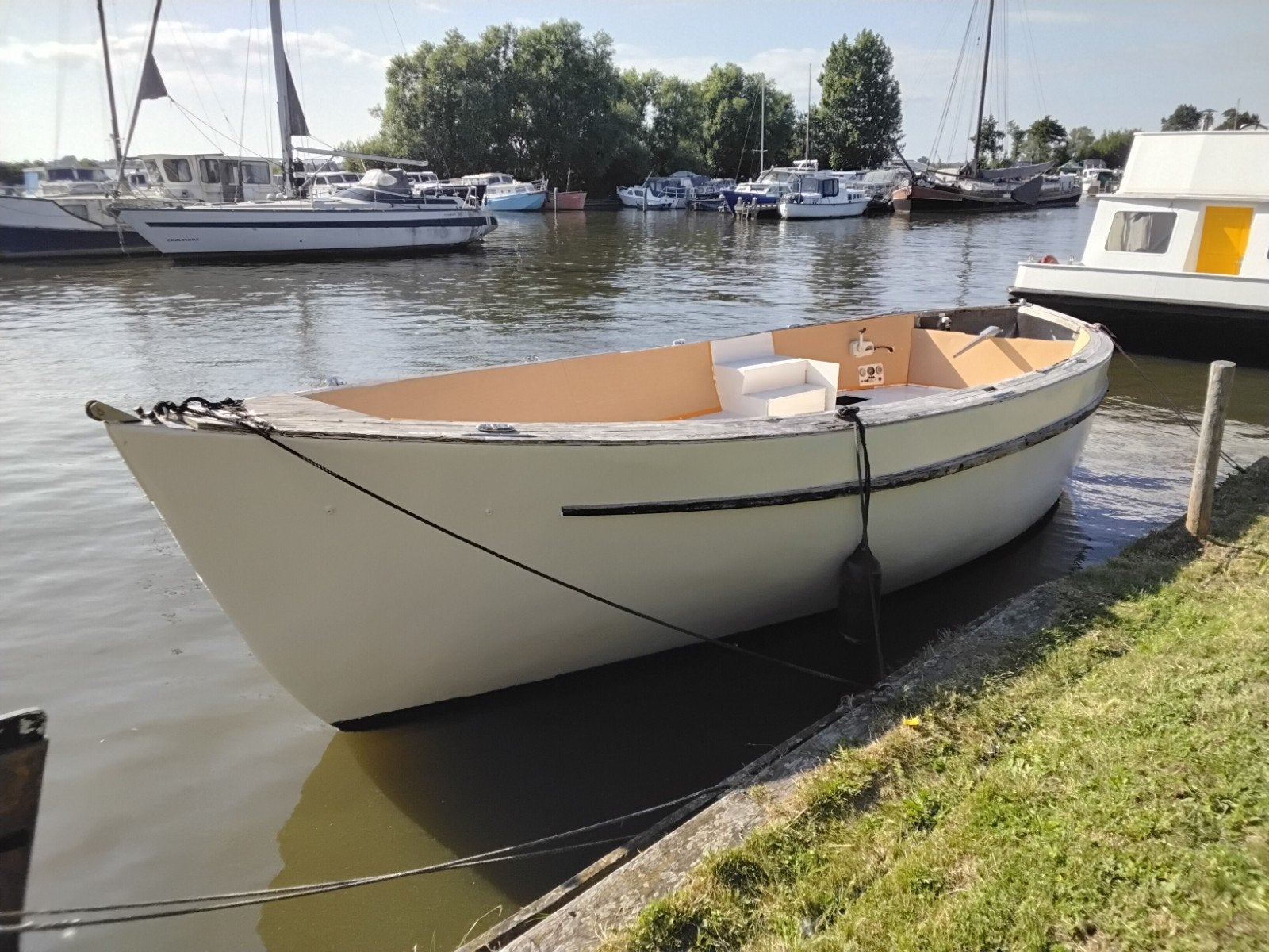 8+ meter Sloep, met potentie, Watersport en Boten, Sloepen, Gebruikt, Binnenboordmotor, 8 m, 40 pk