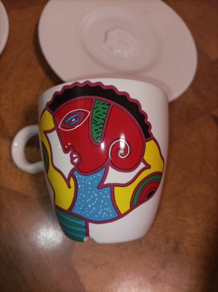 Douwe Egberts Mosa kop en schotel, Overige merken, Ophalen of Verzenden, Zo goed als nieuw, Overige stijlen