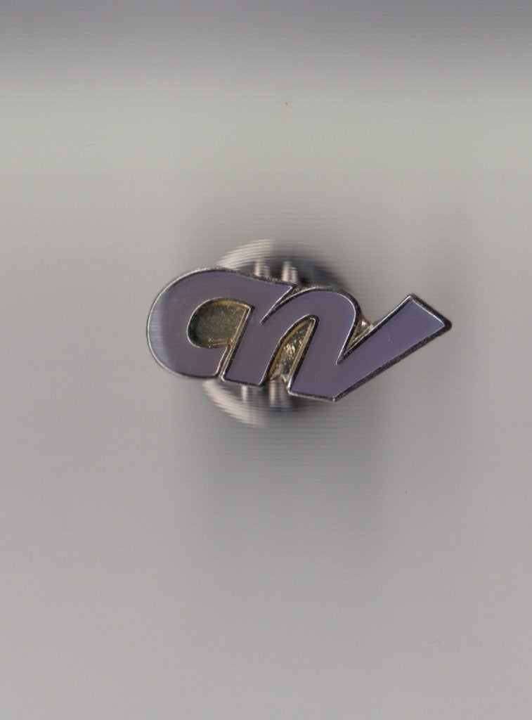 CNV Vakbond pin logo, Gebruikt, Niet vindbaar, Niet vindbaar, Speldje of Pin