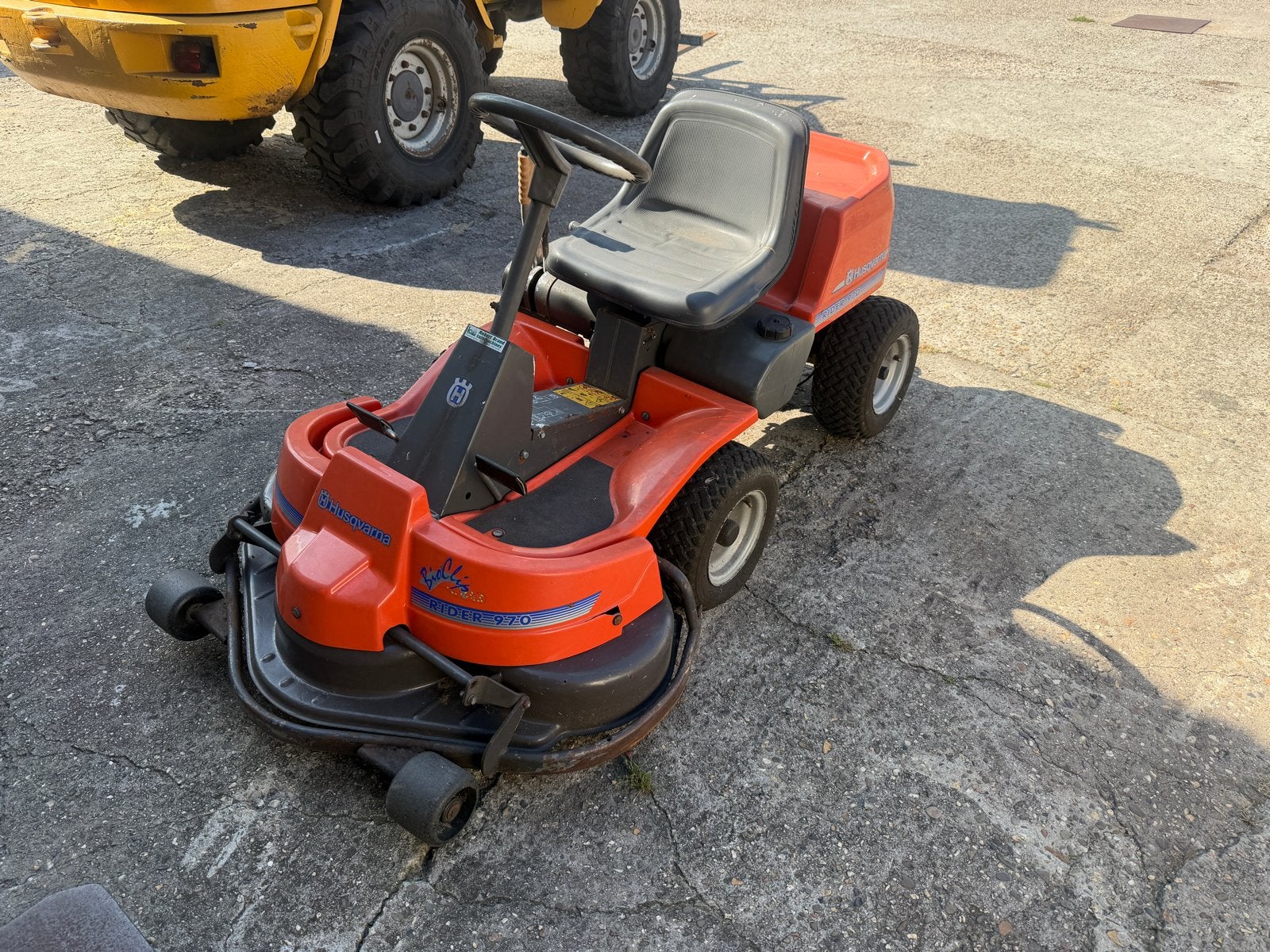 Husqvarna Rider 970 Zitmaaier - 15,5 PK Motor, Ophalen of Verzenden, Gebruikt, Versnellingen, 90 tot 120 cm