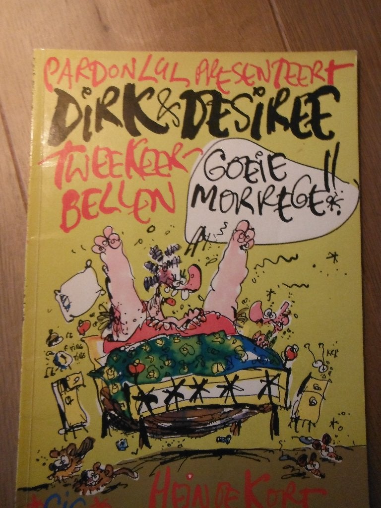 Pardonlul presenteert Dirk en Desiree. Tweekeer-bellen., Boeken, Eén stripboek, Ophalen of Verzenden, Gelezen