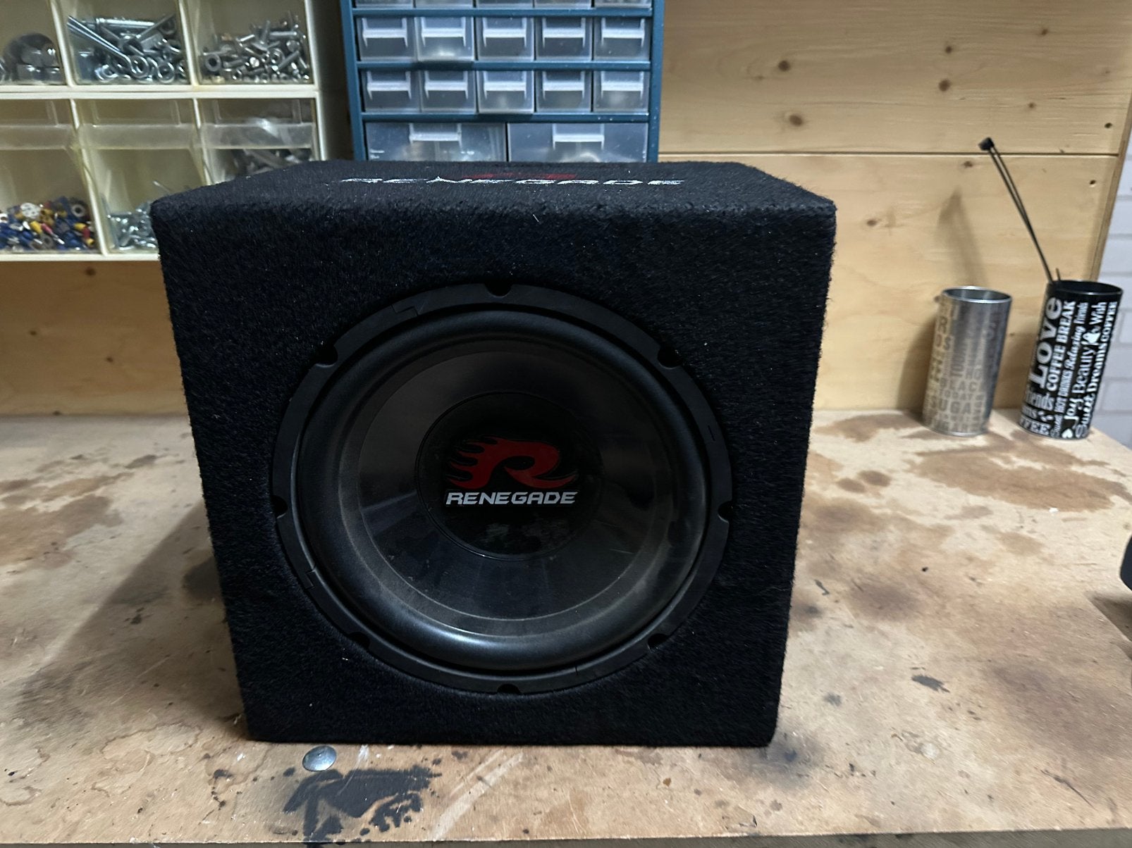 Renegade subwoofer 500w, Auto diversen, Ophalen, Zo goed als nieuw