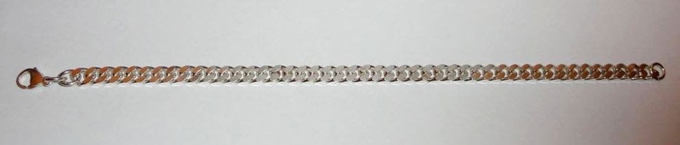 Armband 925 zilver gourmet, Ophalen of Verzenden, Nieuw, Zilver, Zilver