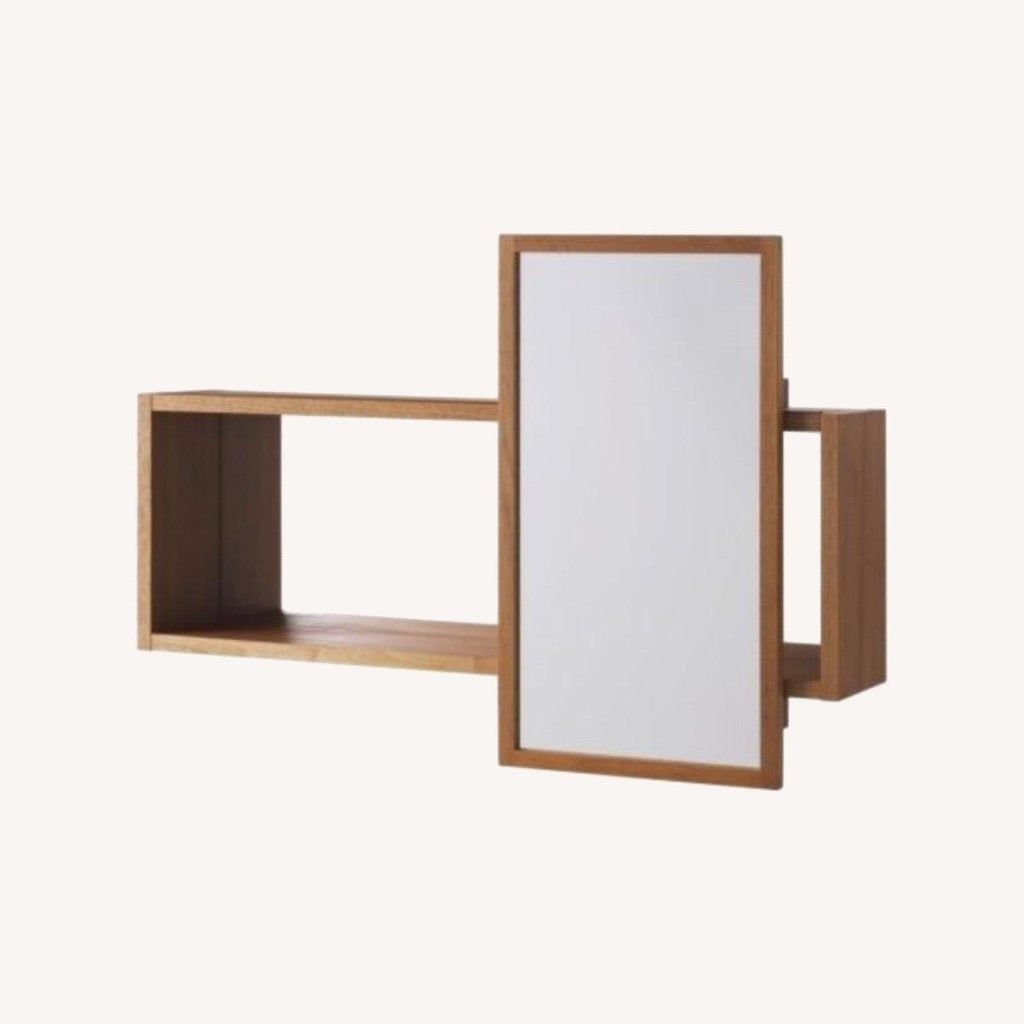 IKEA Molger spiegel retro 70s stijl, Ophalen, Minder dan 50 cm, Zo goed als nieuw, Minder dan 100 cm