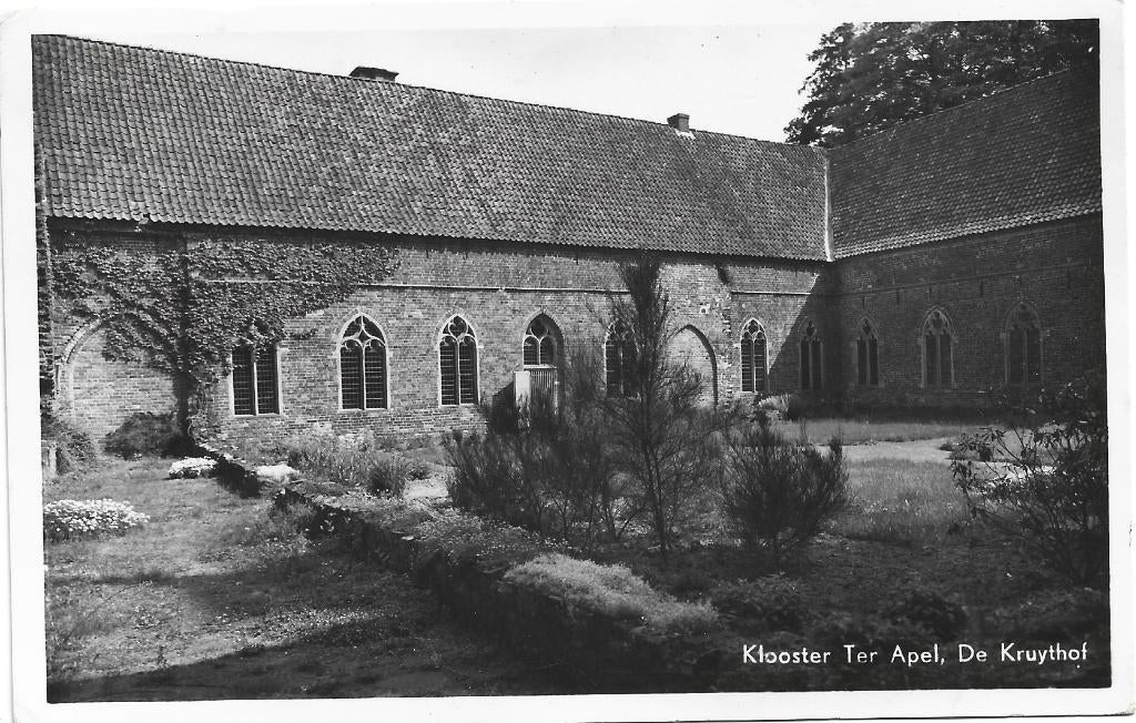 Ter Apel;  Klooster De Kruythof, Verzenden, 1940 tot 1960, Gelopen, Groningen