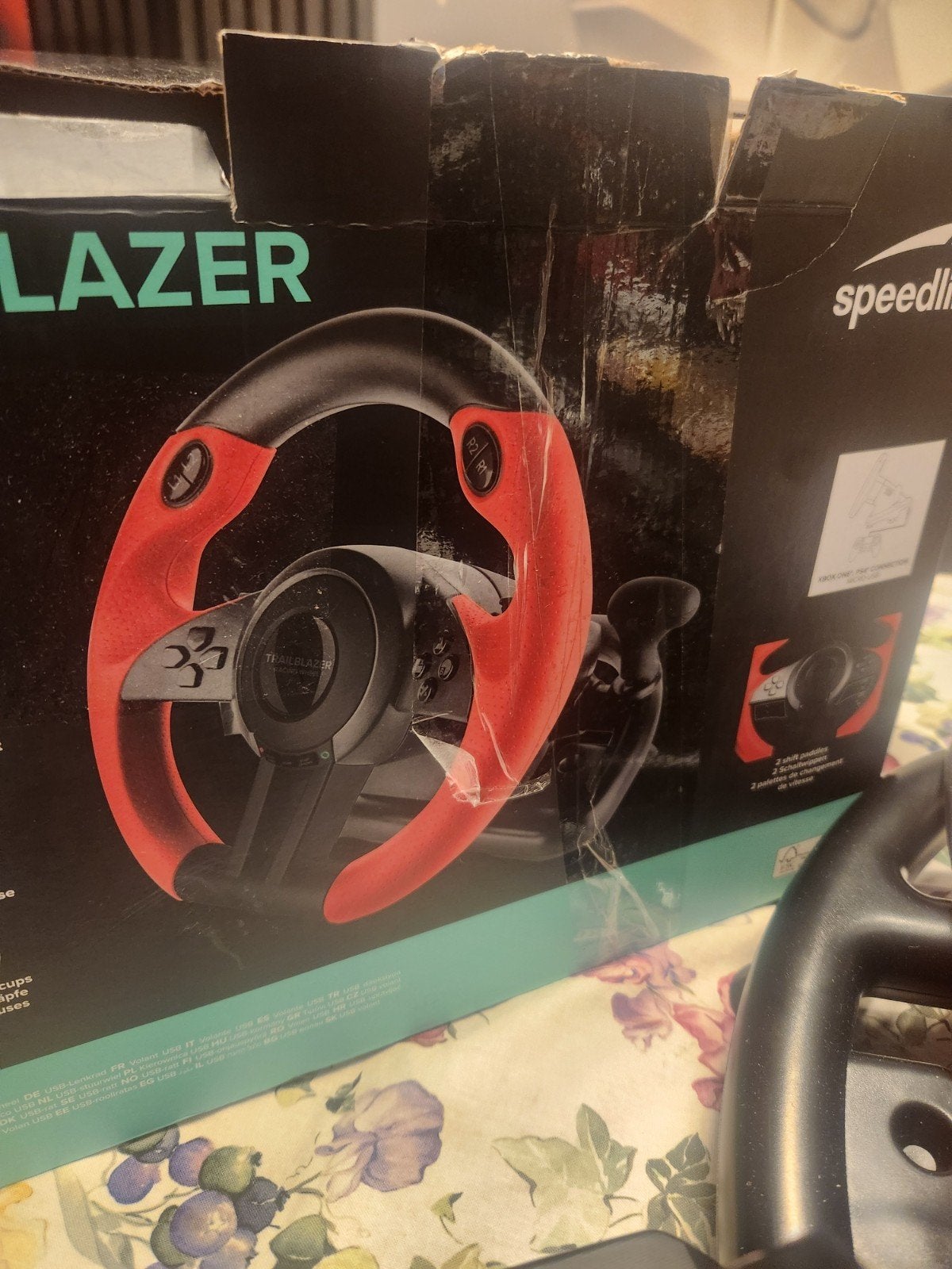 Speedlink Trailblazer racestuur met pedalen – PS4/Xbox/PC, Ophalen of Verzenden