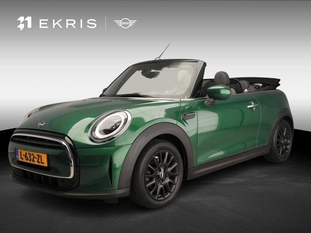 MINI Cabrio One | LED | Navigatie | Windscherm | Sportstoele, Voorwielaandrijving, Stof, Gebruikt, 4 stoelen