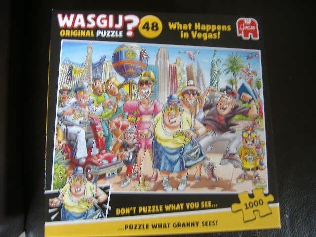 wasgij puzzels de nieuwsten Original 48/Mystery 30, Ophalen of Verzenden, 500 t/m 1500 stukjes, Zo goed als nieuw, Legpuzzel