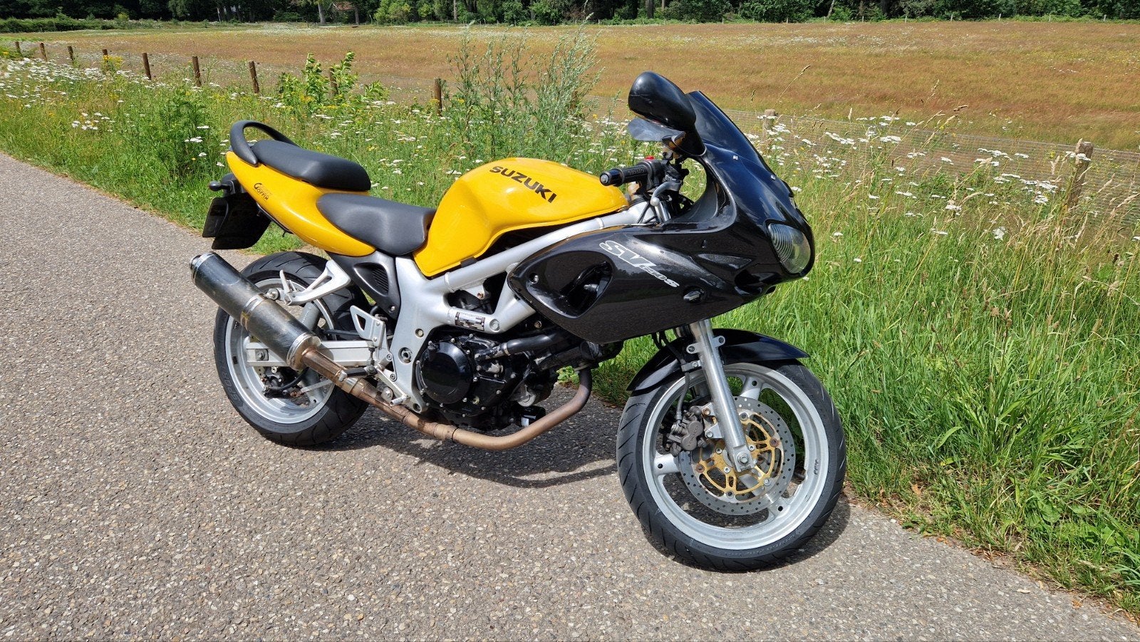 Suzuki SV650S uit 1999 | technisch 100%, Motoren, Handvatverwarming, 2 cilinders, Occasion, Motorrijbewijs A