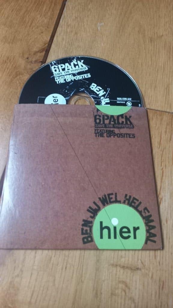 6Pack Featuring The Opposites – Ben Jij Wel Helemaal Hier-nw, Ophalen of Verzenden, Nieuw in verpakking, Pop