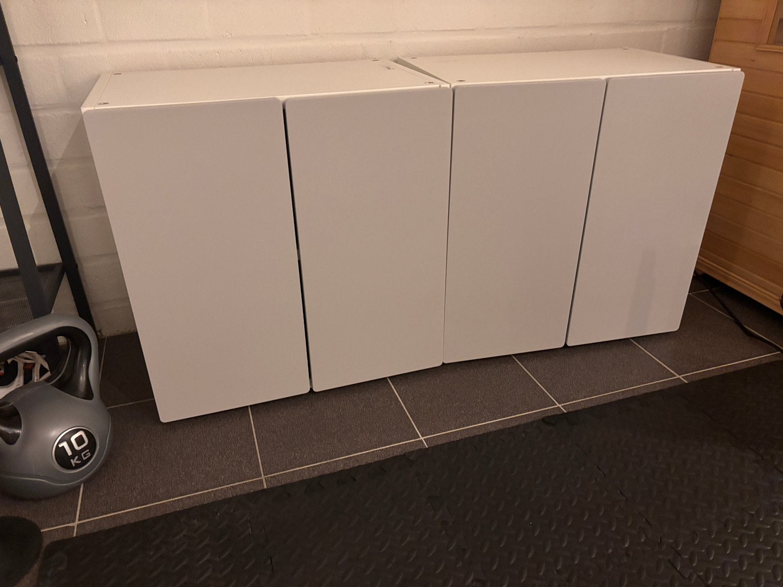 2 witte IKEA PLATSA kastjes – nette staat (60x40x60), Ophalen, 50 tot 100 cm, Zo goed als nieuw, Minder dan 100 cm