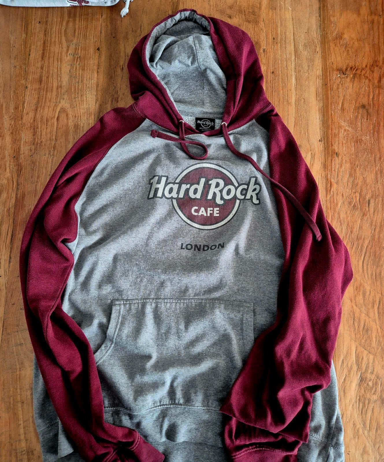 Hard Rock Cafe London XL, Maat 56/58 (XL), Zo goed als nieuw, Grijs, Ophalen of Verzenden