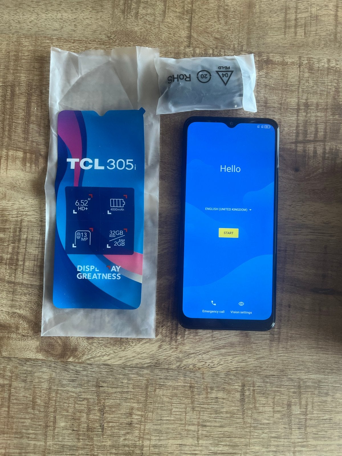 TCL 305i, Ophalen of Verzenden, Zo goed als nieuw, Klassiek of Candybar, Zonder simlock