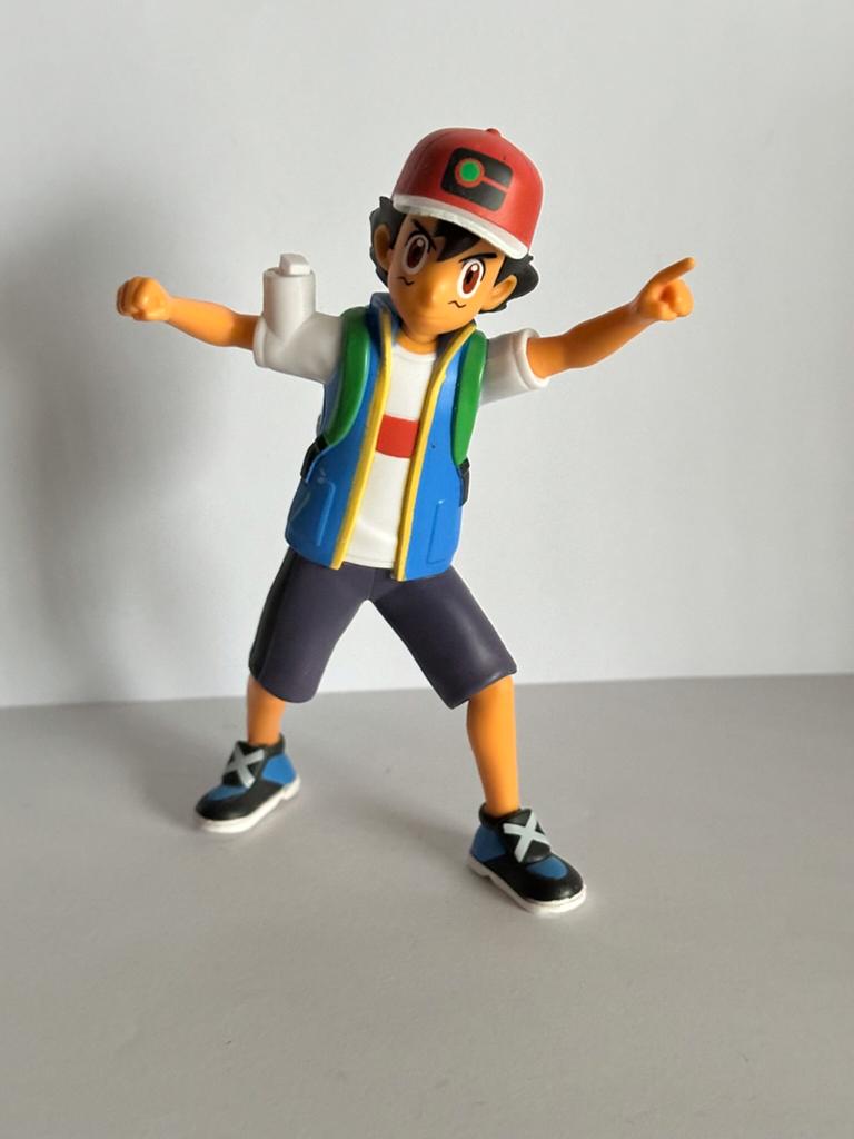Pokémon figuur Ash, Verzamelen, Poppetjes en Figuurtjes, Ophalen of Verzenden, Zo goed als nieuw