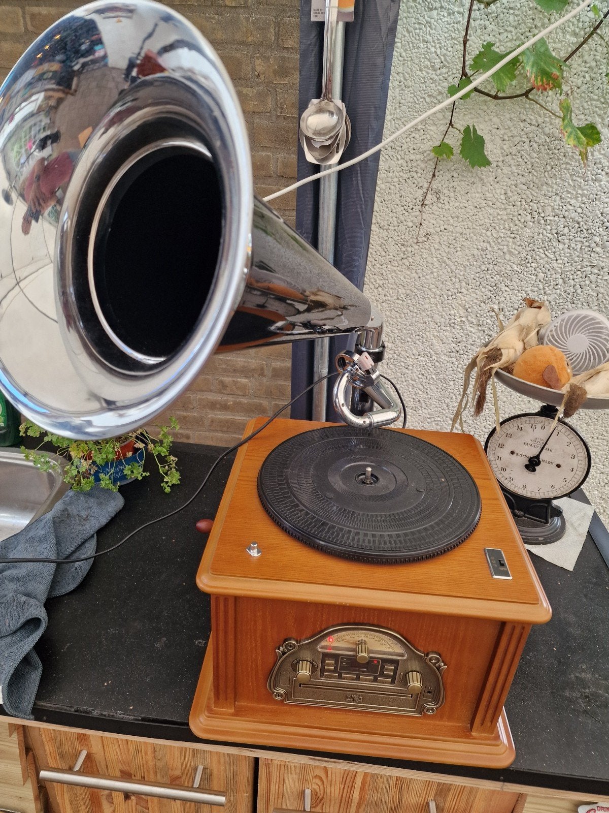 Soundmaster NR912 Platenspeler met hoorn - Geen geluid, Ophalen of Verzenden, Niet werkend, Platenspeler, Overige merken