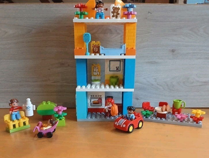Duplo 10835 en 10585 Familiehuis en moeder met baby, Kinderen en Baby's, Ophalen of Verzenden, Zo goed als nieuw, Complete set
