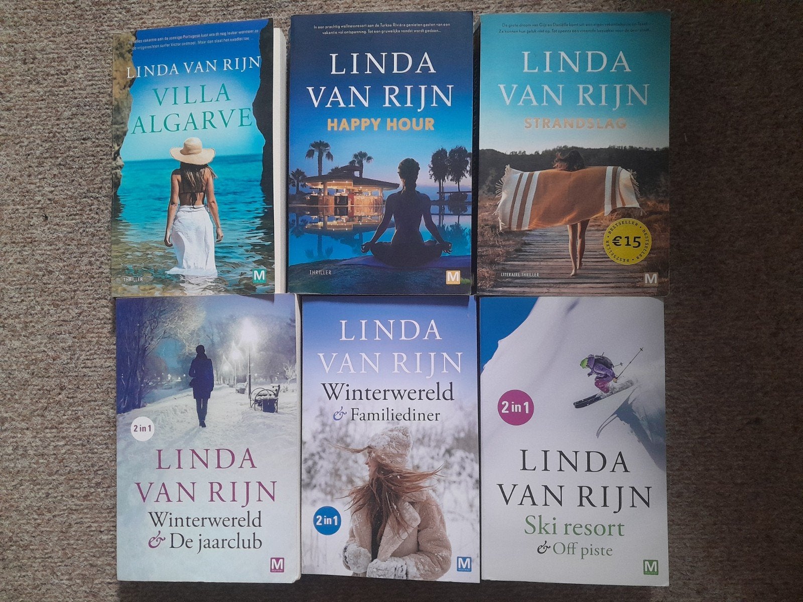 Linda van Rijn boeken - Diverse titels, Ophalen of Verzenden, Gelezen, Linda van Rijn, Nederland