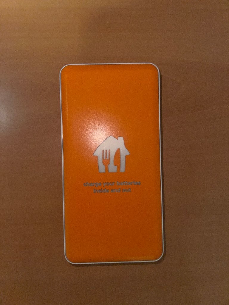 Takeaway Powerbank 10000mAh - Zo goed als nieuw, Ophalen of Verzenden, Zo goed als nieuw, Takeaway