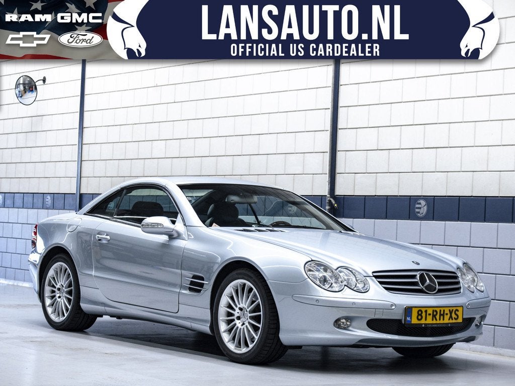 Mercedes-Benz SL-Klasse SL500 | Tellurium Silver Metallic |, Auto's, Automaat, Achterwielaandrijving, Gebruikt, Automatische klimaatregeling