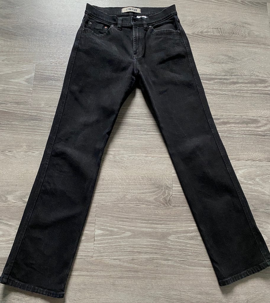Nieuwe zwarte Canda jeans Maat 30/32 Stretch., Zwart, Nieuw, W32 (confectie 46) of kleiner, Ophalen of Verzenden