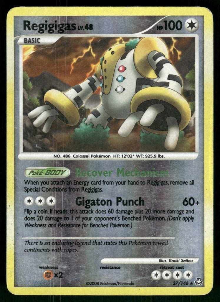 Regigigas 37/146 - Legends Awakened (Reverse Holo), Verzenden, Gebruikt
