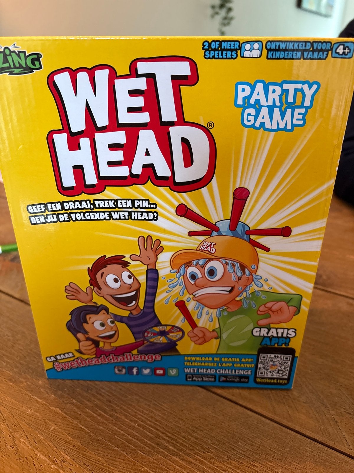 Wet Head Party Game - Waterpret voor Jong en Oud!, Een of twee spelers, Ophalen of Verzenden, Zo goed als nieuw