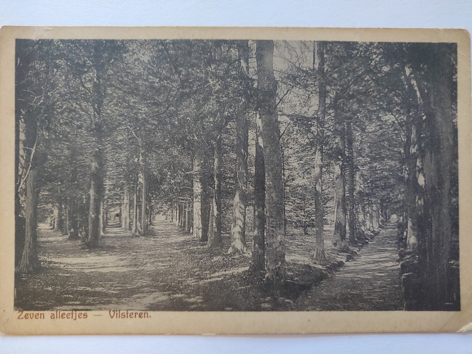 C177 Vilsteren 1923 Postzegel Treinstempel, Ophalen of Verzenden, 1920 tot 1940