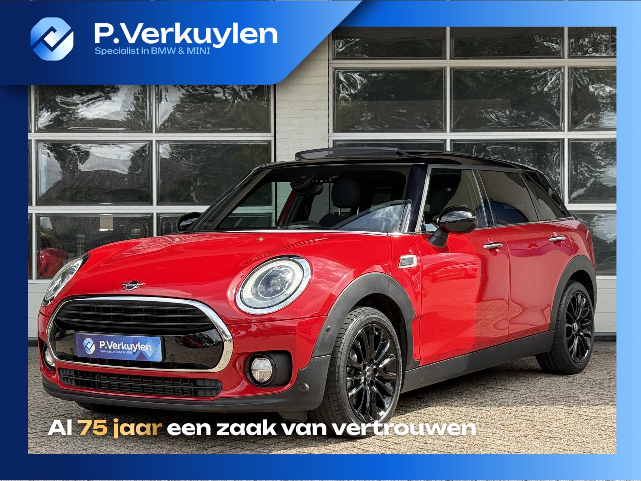 MINI Clubman 1.5 Cooper Chili | PANORAMA | HARMAN KARDON | L, Auto's, Mini, Gebruikt, Leder en Stof, 3 cilinders, Geïmporteerd
