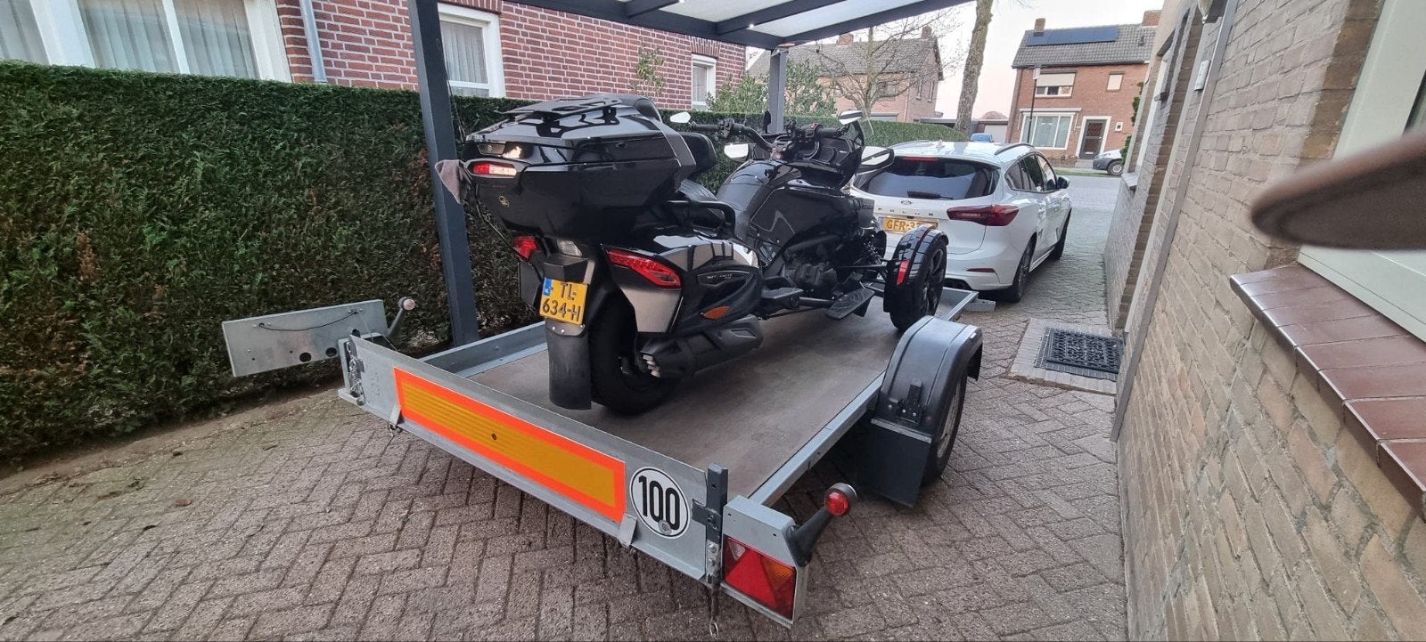 kantelbare autoambulance 1300kg, Auto diversen, Aanhangers en Bagagewagens, Ophalen