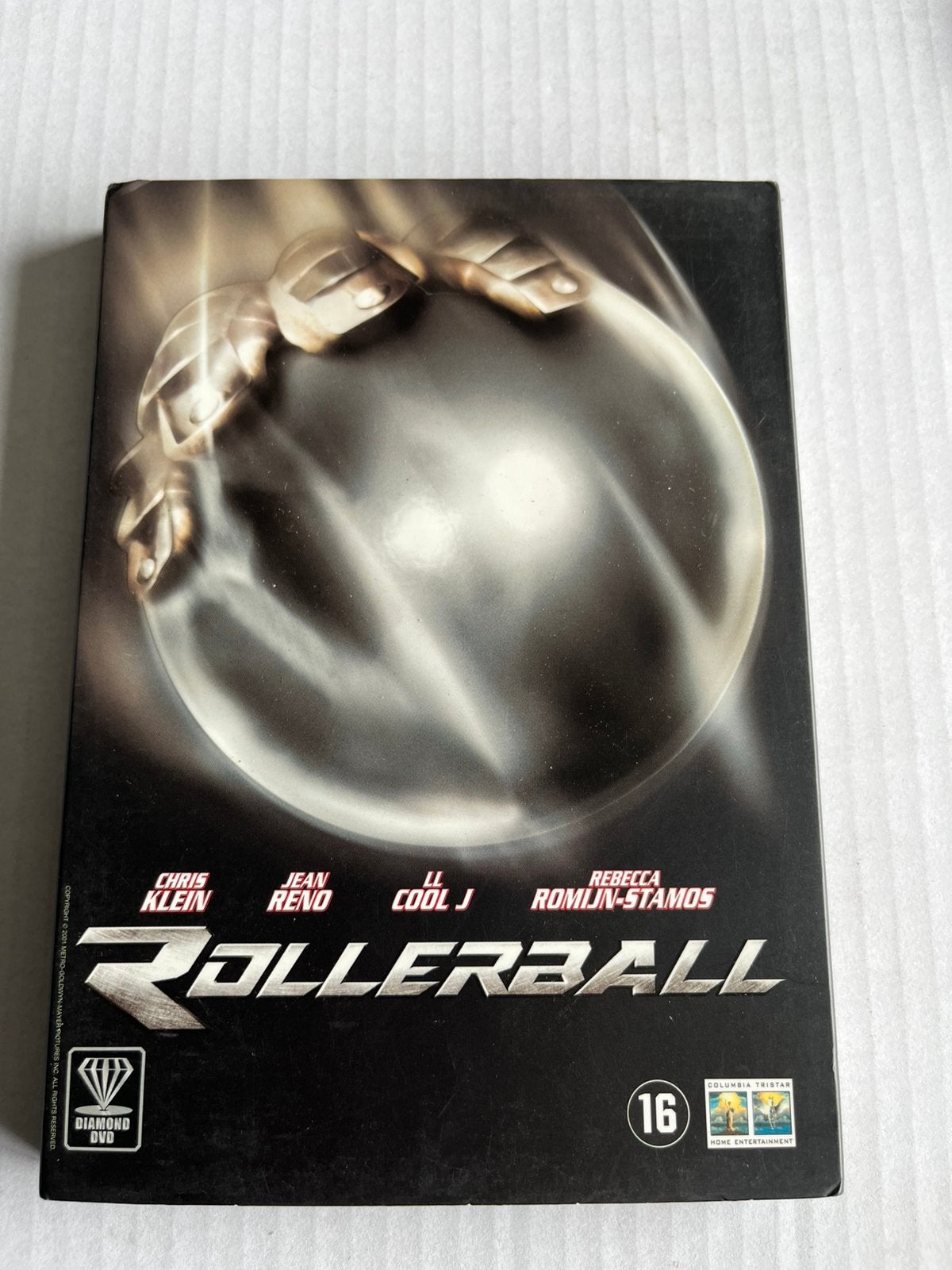 Rollerball DVD - Chris Klein en Jean Reno, Cd's en Dvd's, Vanaf 16 jaar, Ophalen of Verzenden, Gebruikt, Actiethriller