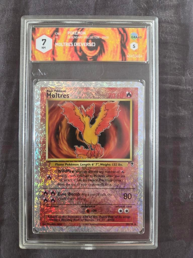 Moltres 30/110 legendary collection NM, Ophalen of Verzenden, Zo goed als nieuw