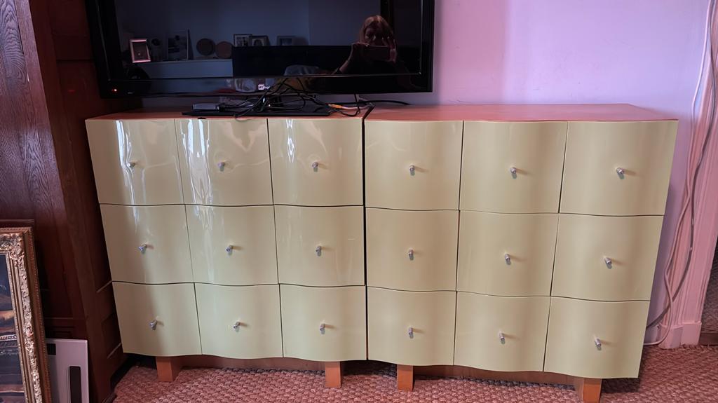 2 stuks Thomas Jelinek / IKEA VAJER ladekast designstuk, Ophalen, Gebruikt