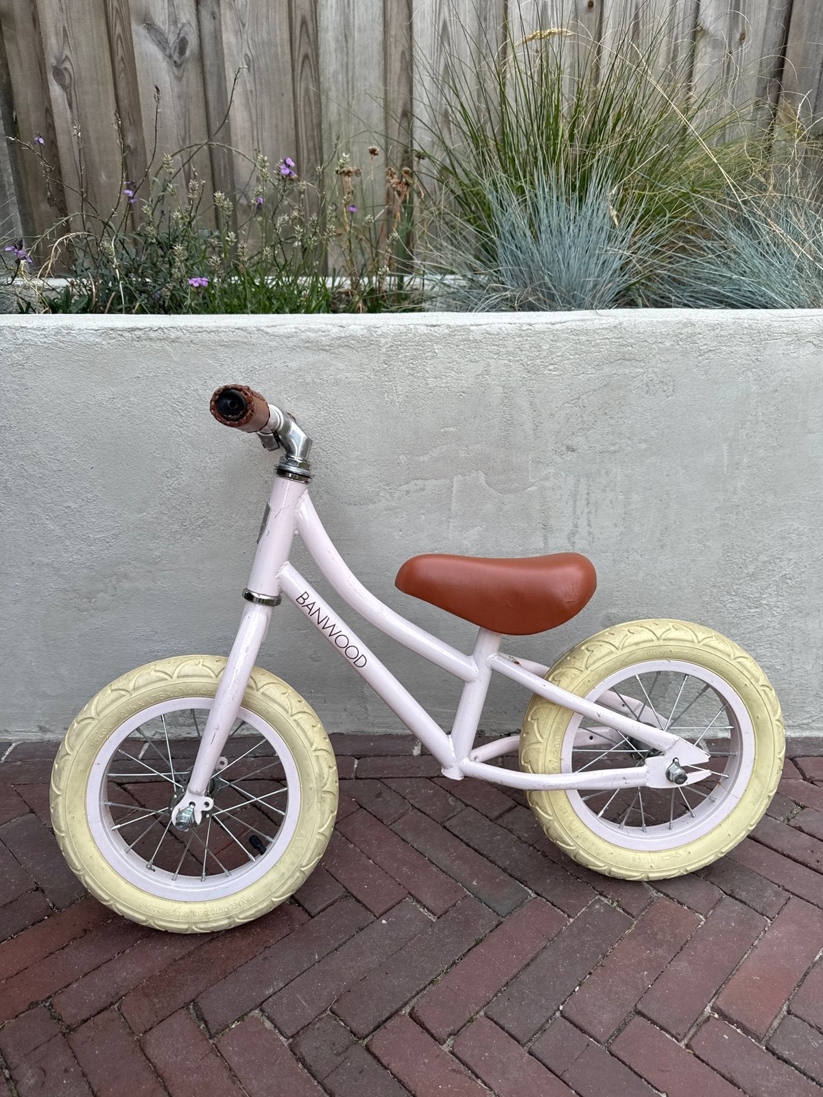 Banwood loopfiets roze, Ophalen, Gebruikt, Loopfiets
