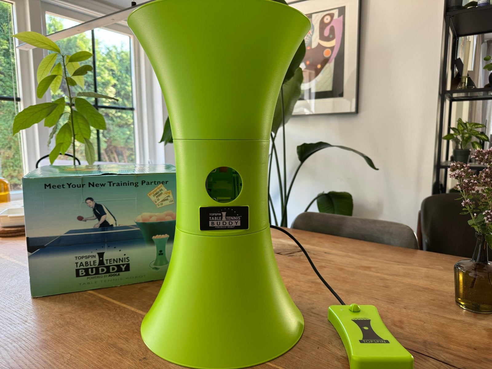 Joola Topspin Tafeltennis Buddy tafeltennis robot, Ophalen of Verzenden, Zo goed als nieuw, Overige typen
