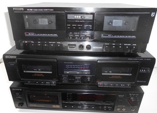 Cassettedecks voor de 'Handige Harry', Audio, Tv en Foto, Cassettedecks, Ophalen of Verzenden, Enkel, Sony, Tape counter
