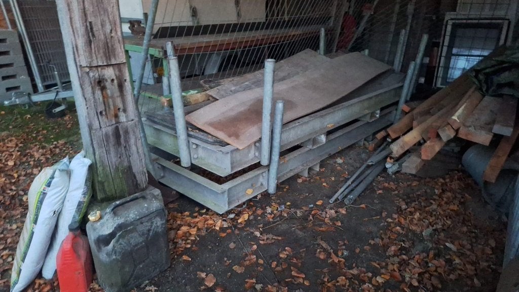 Stapelbok voor rijplaten, nog 1 over . maat ongeveer 340 x 1, Doe-het-zelf en Verbouw, Platen en Panelen, Ophalen, Gebruikt, Overige materialen
