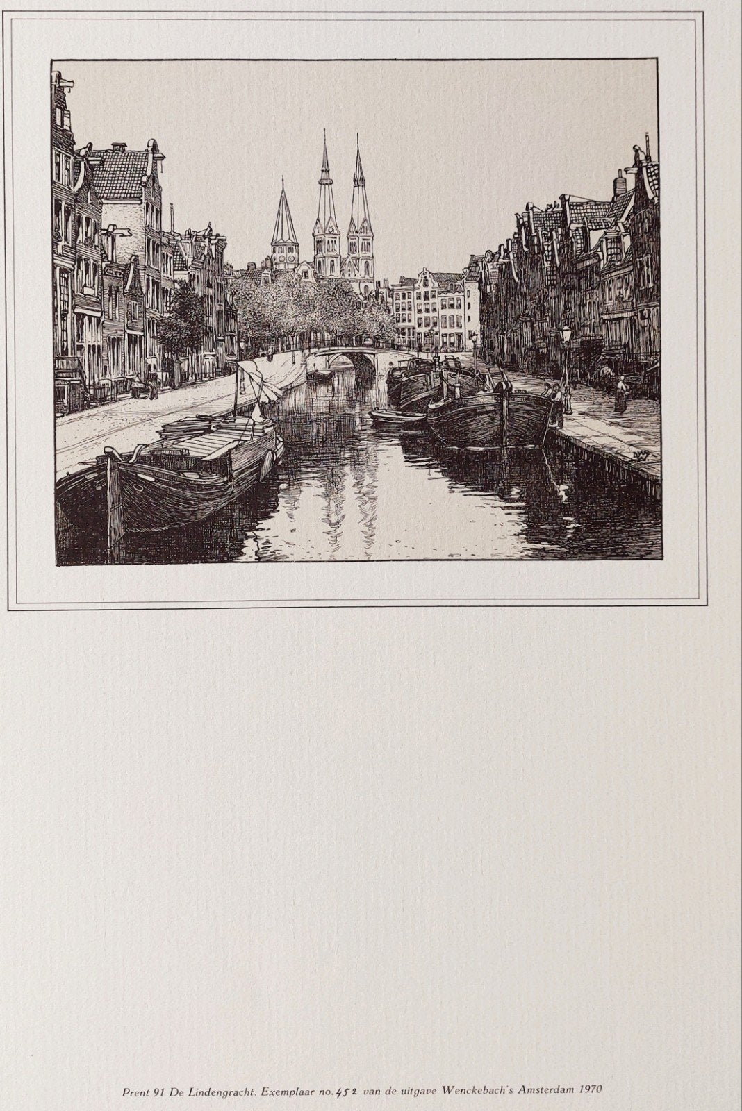 De Lindegracht  ... Amsterdam  ..., Ophalen of Verzenden