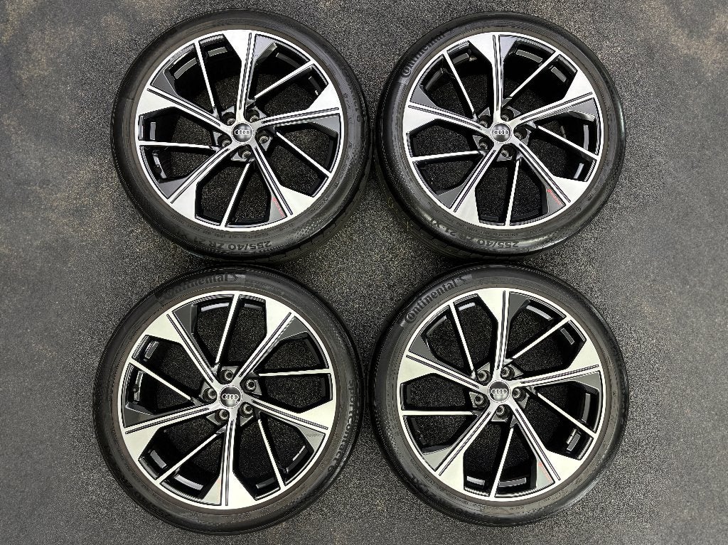 Zomerset 21 inch Audi Q5/SQ5 80A met Continental-banden, Gebruikt, 255 mm, Velg(en), Personenwagen