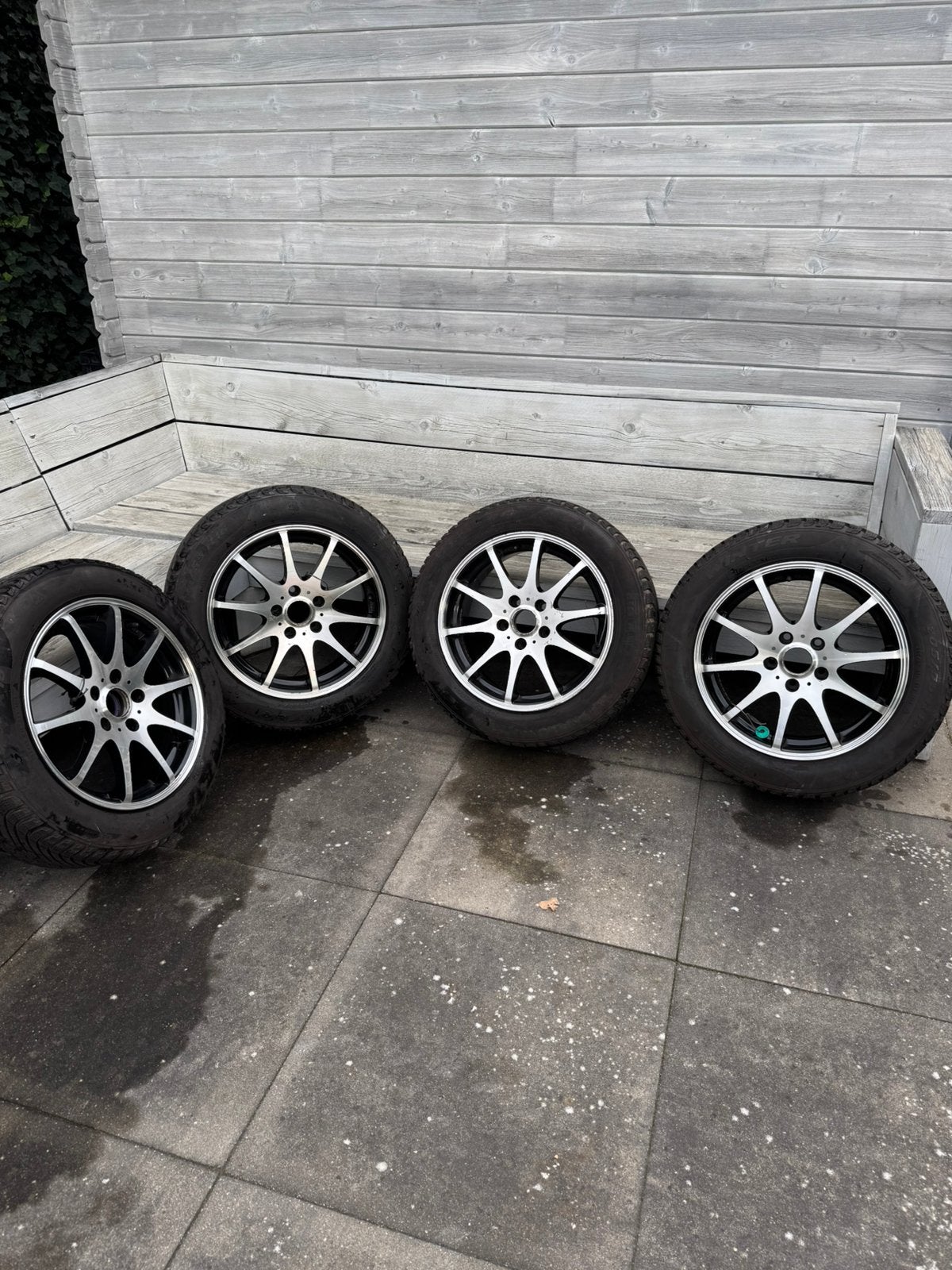 Winterbanden Pirelli 205/55/r16 m+s Ronal velgen, Auto-onderdelen, Ophalen, 16 inch, Banden en Velgen, 205 mm