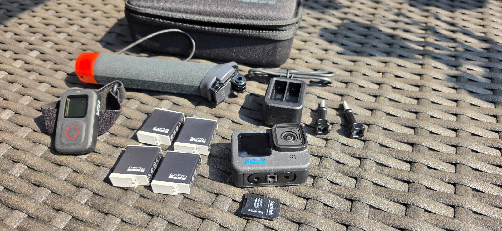 GoPro 12 complete set, Ophalen of Verzenden, Zo goed als nieuw