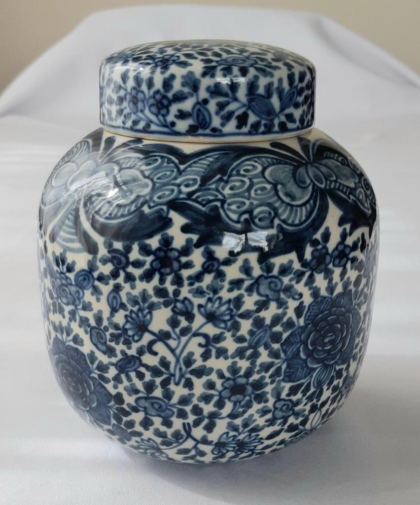 Voorraad Pot Dekselpot Tichelaar Makkum, Antiek en Kunst, Ophalen of Verzenden