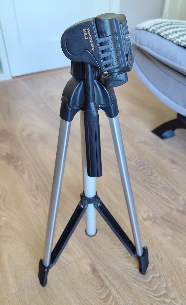 Vanguard MK-2 statief, Ophalen of Verzenden, Gebruikt, Minder dan 150 cm, Driepoot