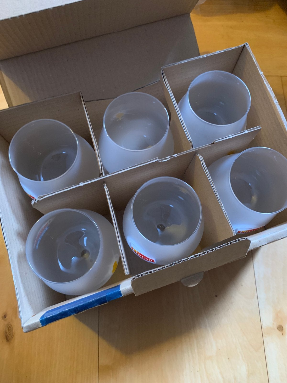NIEUW | Lipton ice tea glazen 6 stuks, Verzamelen, Ophalen of Verzenden, Zo goed als nieuw, Frisdrankglas