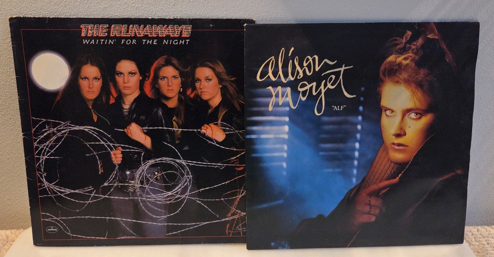 Vintage LP's - The Runaways + Alison Moyet - 2 stuks, Verzenden