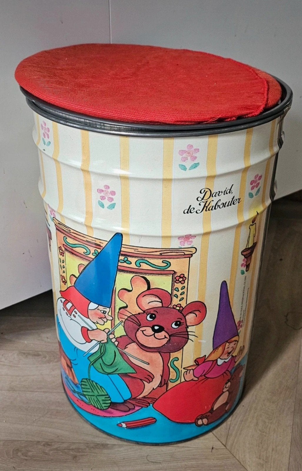 Vintage Speelgoedton David de Kabouter (1988), Ophalen of Verzenden, Gebruikt, Jongen of Meisje