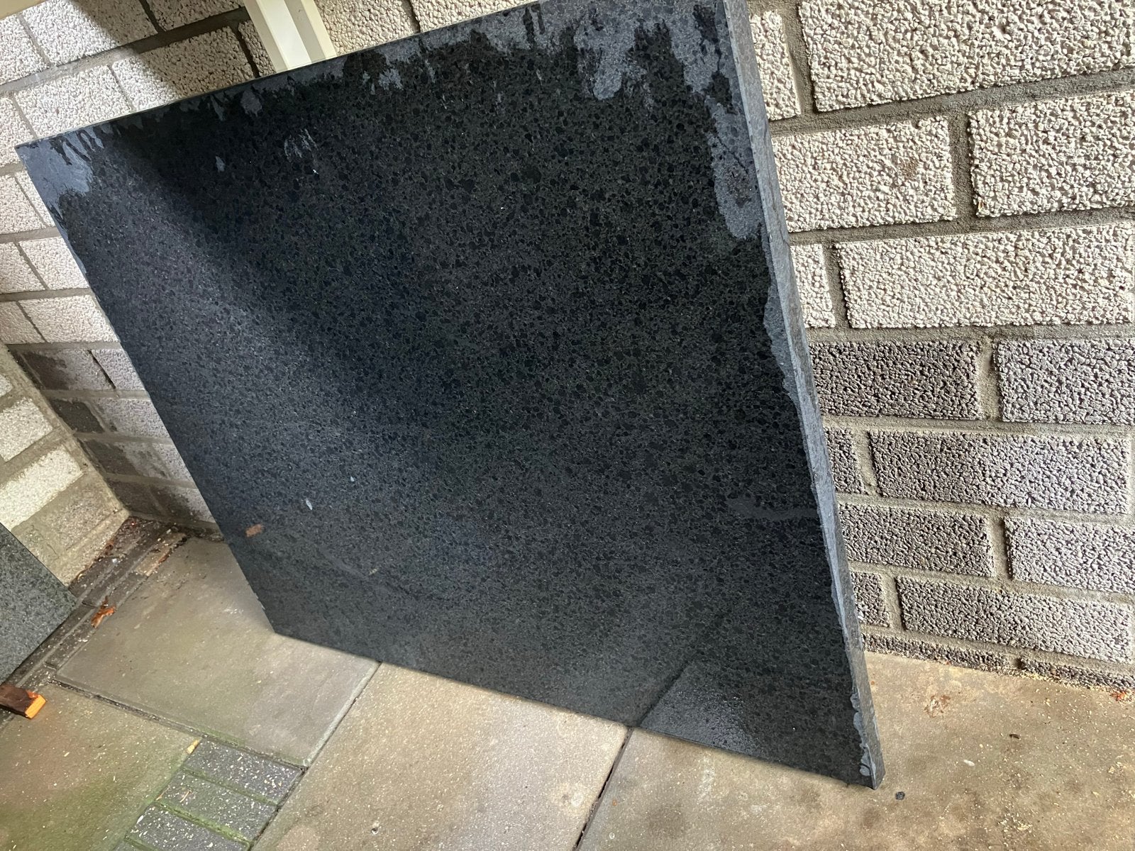 Granieten werkblad 90x75 cm - Ideaal voor buitenkeuken, Doe-het-zelf en Verbouw, Platen en Panelen, Ophalen, Gebruikt, Overige materialen