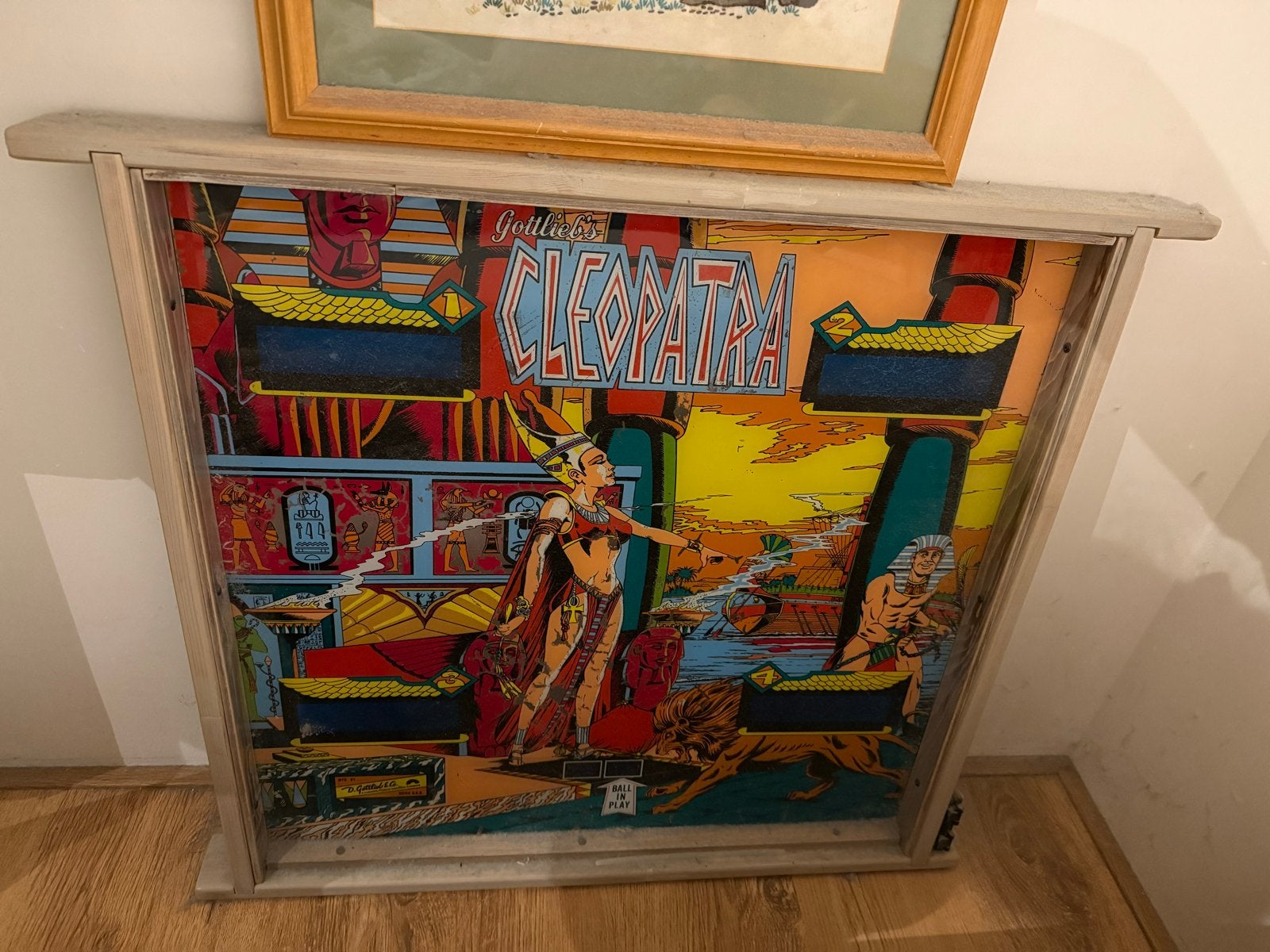 Kopruit flipperkast Gottlieb Cleopatra Vintage, Verzamelen, Automaten | Flipperkasten, Ophalen, Gebruikt, Mechanisch, Gottlieb
