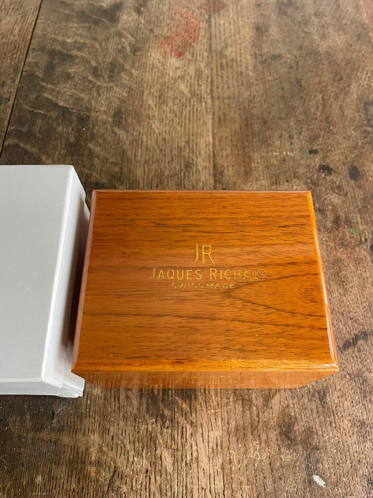 Jacques Richel houten horlogebox, Ophalen of Verzenden, Zo goed als nieuw